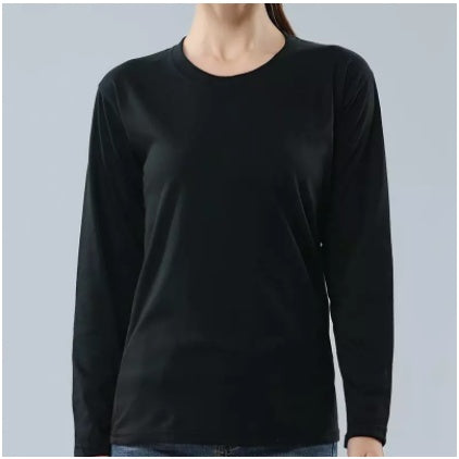 Spring and autumn long sleeve crew neck T-shirt